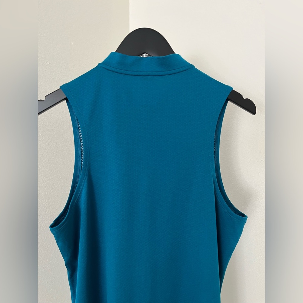 ⛳️ Nike Dri-FIT Sleeveless Golf Top | Women’s L | Teal Blue | Like New! - Picture 6 of 14